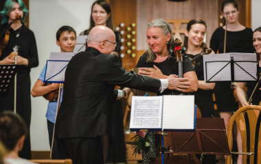 13.7.2023 Dvoutýdenní letní kurz završil Závěrečný koncert účastníků, který se konal 13. července v Trojici. Za fotografie děkujeme panu Valečkovi.