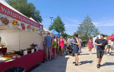 19.8.2023 Na své si přišli příznivci dobrého jídla a pití. To nejlepší ze světového street foodu ochutnáli na Výstavišti v sobotu 19. srpna na akci „Všechny chutě světa“.